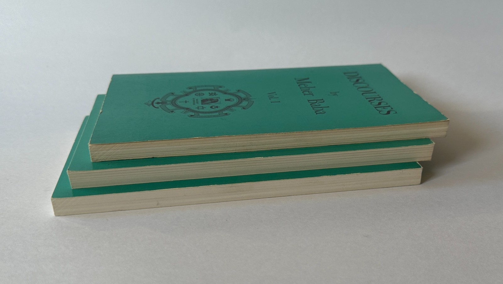 MEHER BABA Discourses Vol. I-II-III | 1973 Sufism Reoriented 3 MM Paperback Lot