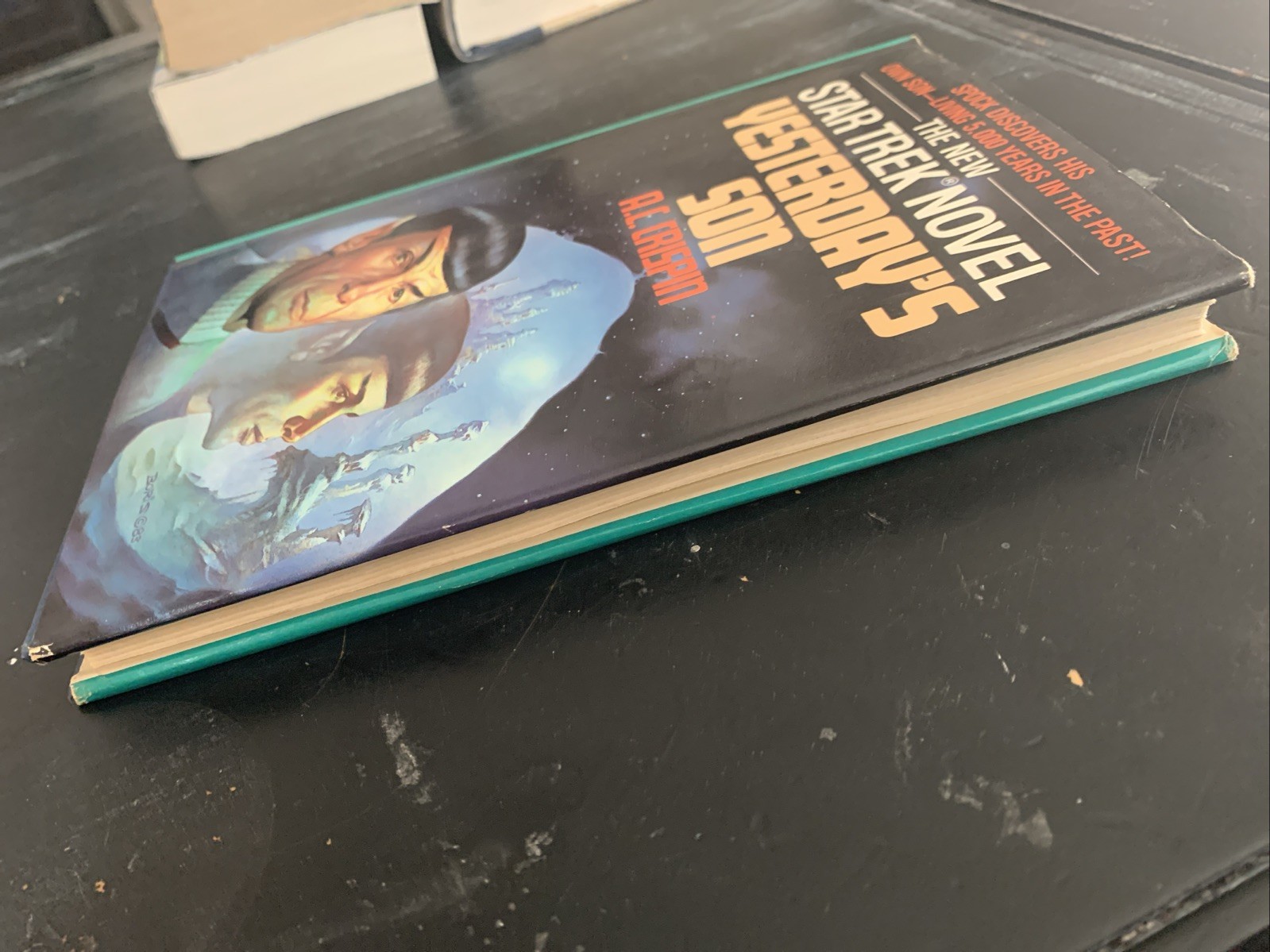Star Trek Yesterday’s Son by A. C. Crispin 1983 Hardcover Book Club Edition