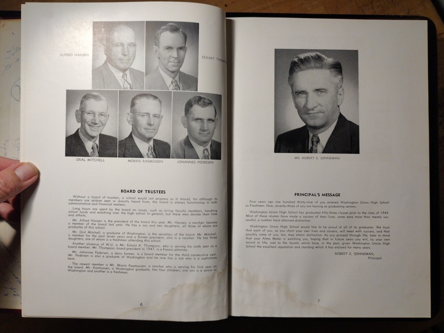1949 WASHINGTON UNION High School. (Easton, CA – Fresno County – Ancestry)