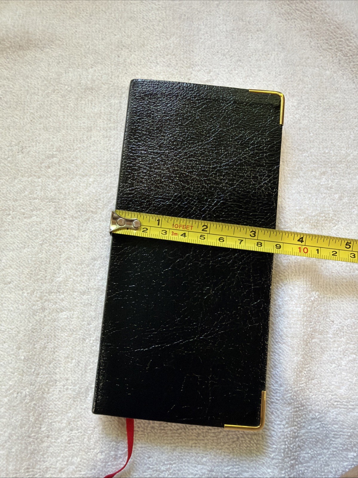 KJV New Testament With Proverbs-Black Bonded Leather Excellent Condition