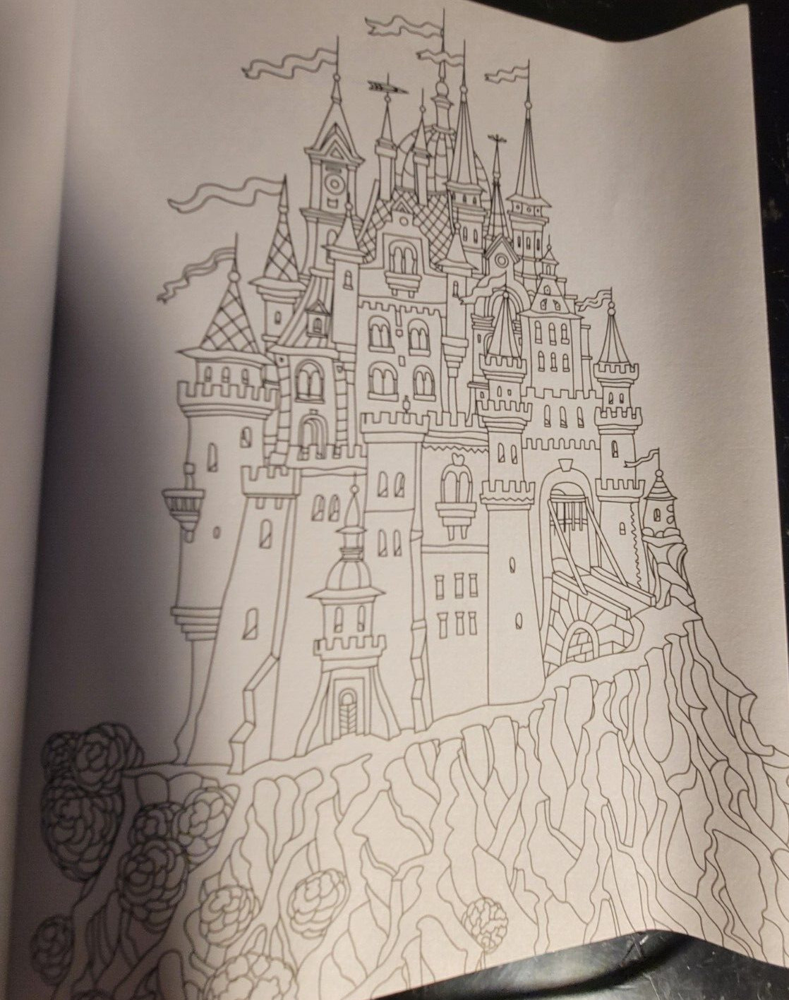 COLORING MYTH & MAGIC – Adult Coloring Book by TOPIX MEDIA – 47 PRINTS