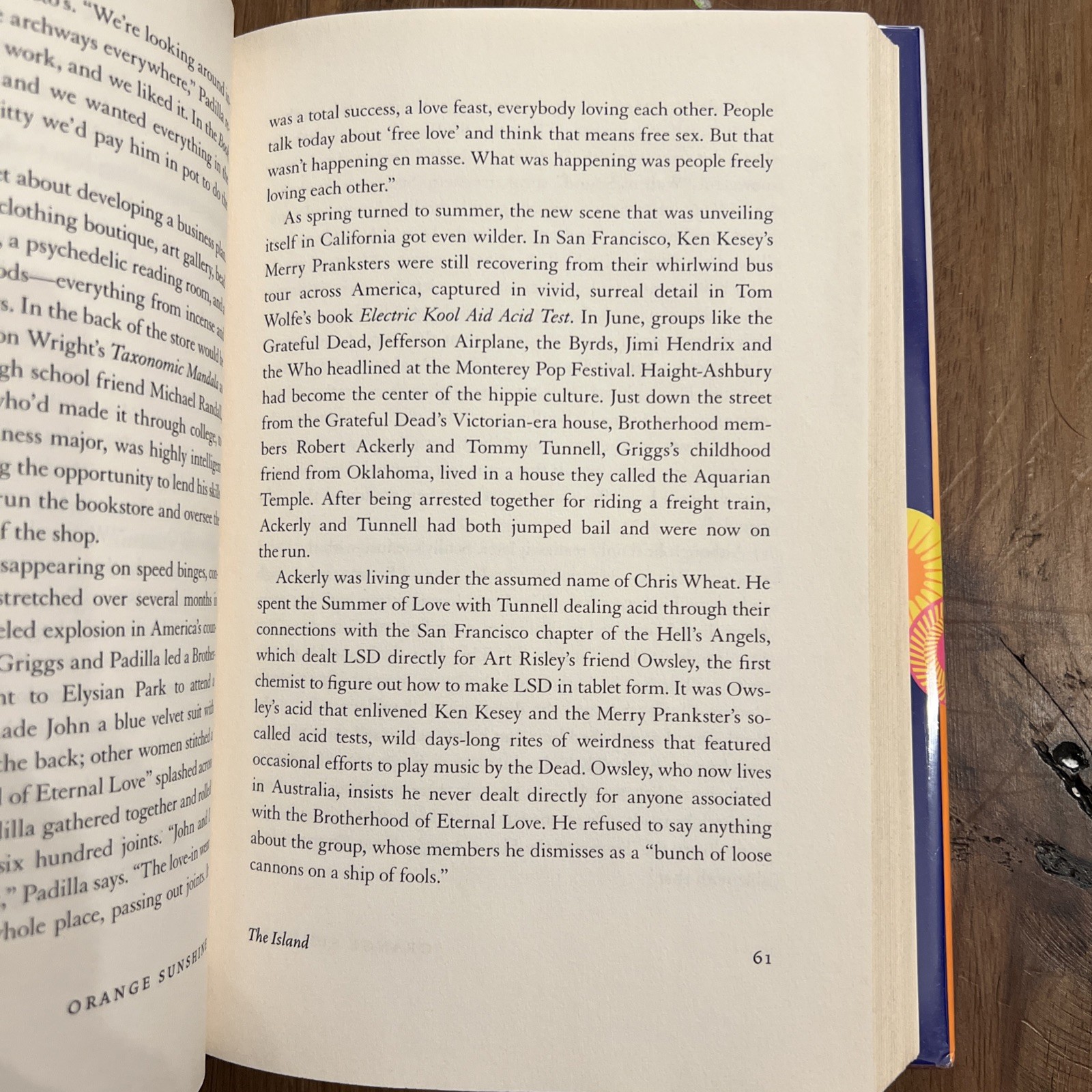 Orange Sunshine: The Brotherhood of Eternal Love and Its Quest 1st Edition.
