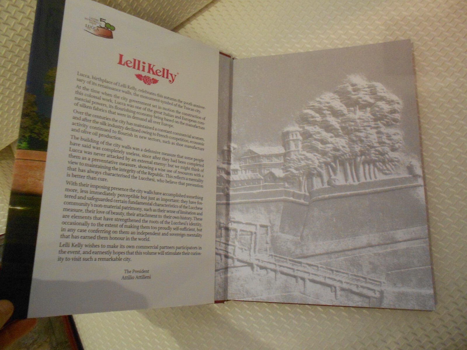 LUCCA AND ITS WALLS 2013 HARDCOVER LELLI KELLY 294 PAGES ISBN ‎ 978-8896527153