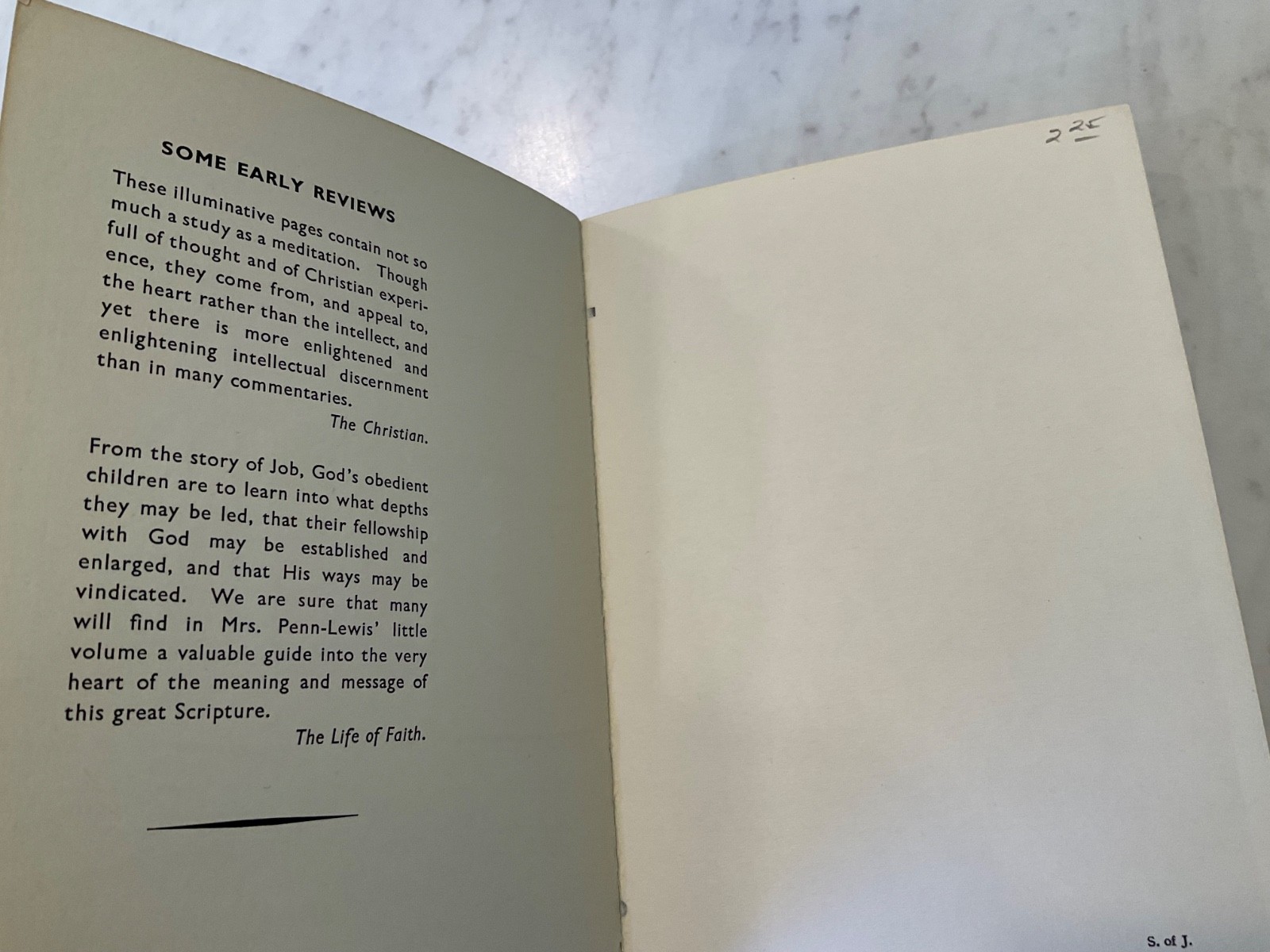 The Story of Job by Jessie Penn Lewis Keswick
