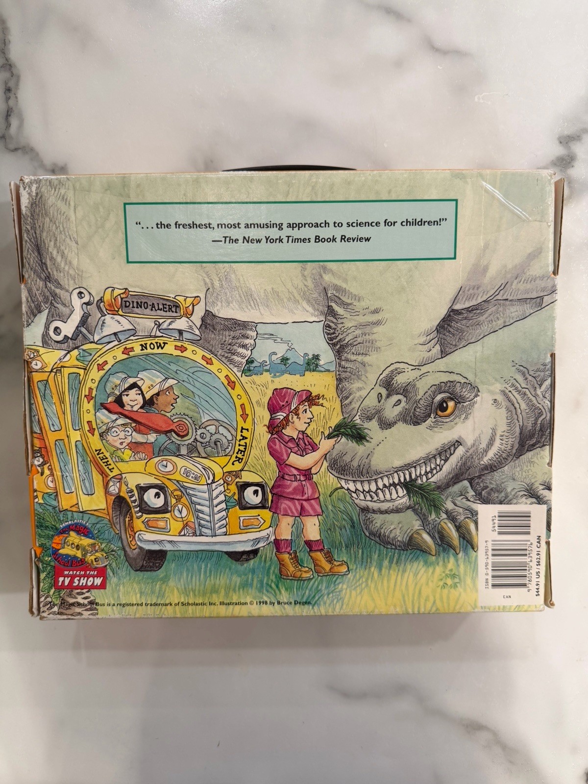 Magic School Bus Boxed Set 9 Books Joanna Cole Bruce Degen Scholastic
