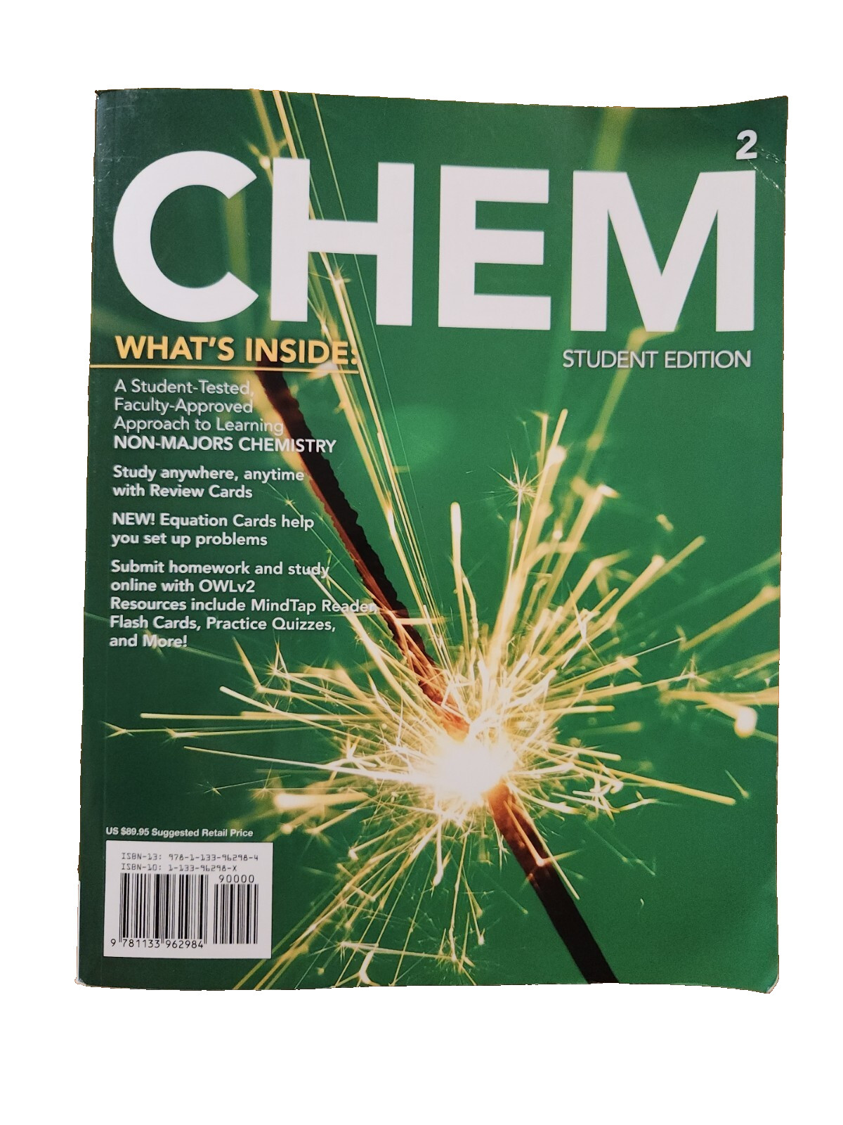 CHEM2: Chemistry in Your World (with OWLv2 24-Months Printed Access Card)