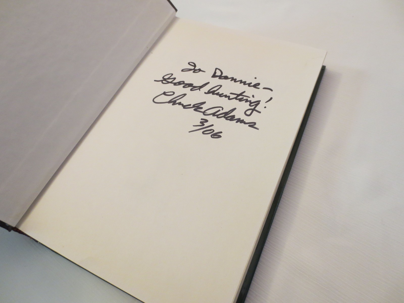 LIFE AT FULL DRAW: The Chuck Adams Story, SIGNED Gregg Gutschow, hunting/archery