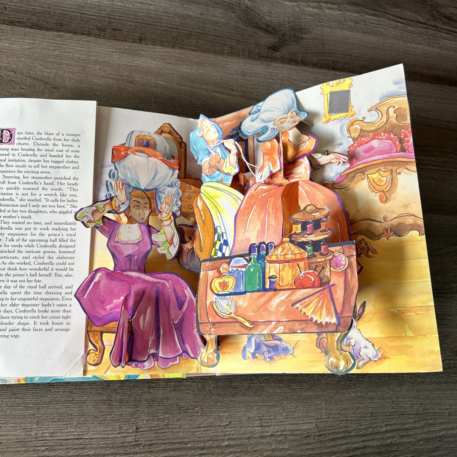 Cinderella : A Pop-Up Fairy Tale by Matthew Reinhart (2005, Novelty Book)