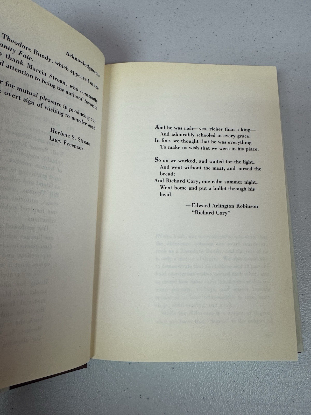 Our Wish to Kill HC Strean Freeman Psychology True Crime Violence Study