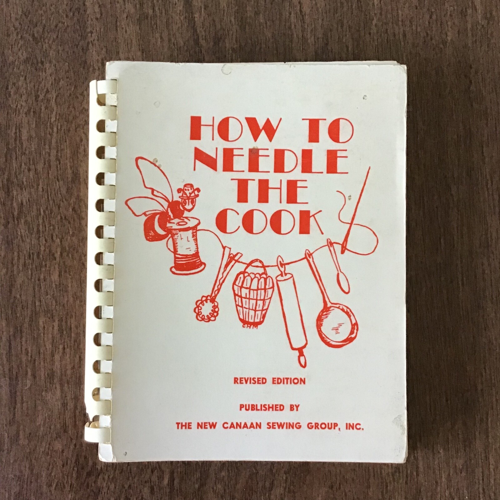New Canaan Connecticut Sewing Group Inc Vtg 1961 Cookbook SEE INDEX PHOTOS