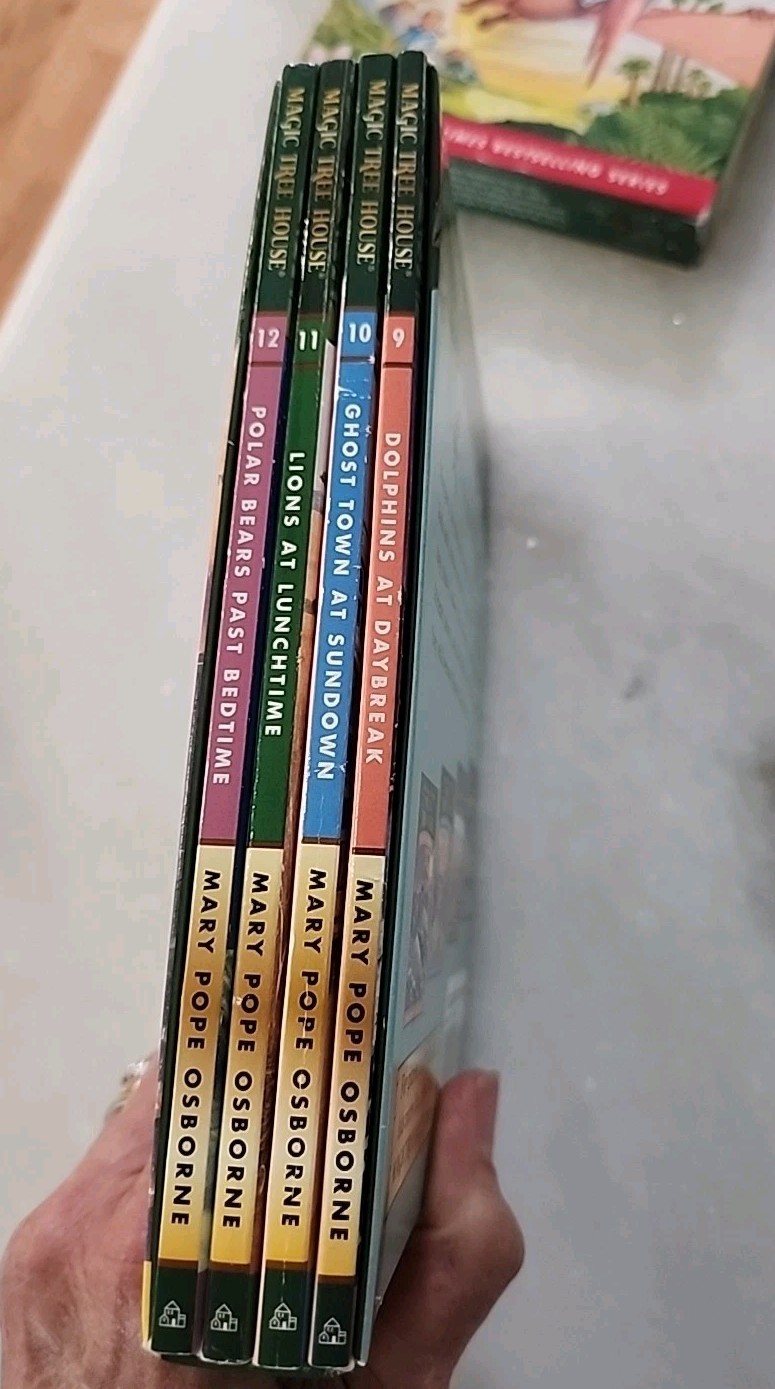 17/Magic Tree House Books 1-16 Mary Pope Osborne 1st Series + MUMMIES COMPANION