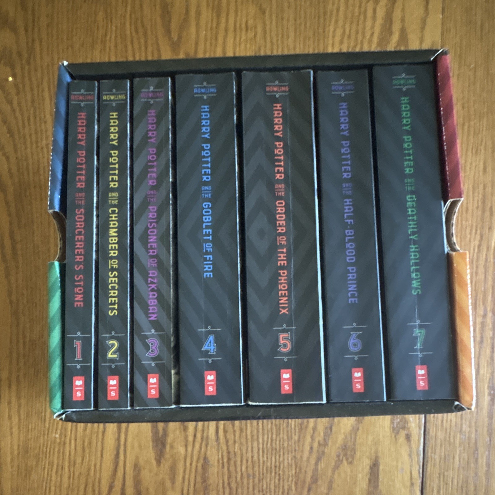 J.K. Rowling Harry Potter Complete Series Box Set Books 1-7 English Fantasy
