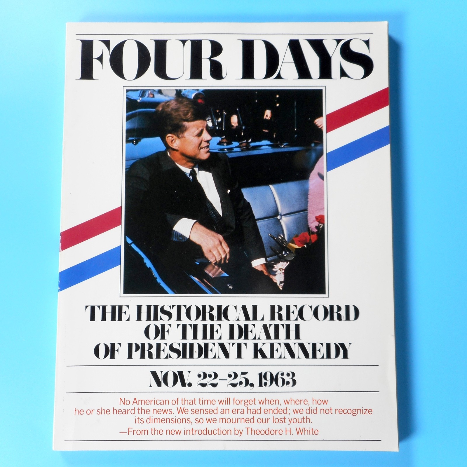 Four Days Historical Record Death US President John Kennedy JFK Softcover Photos