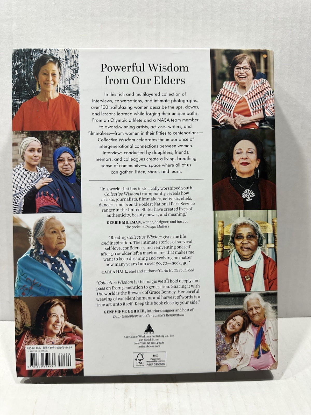 Collective Wisdom Grace Bonney Hardcover New Women Over 50 Inspiration New Book
