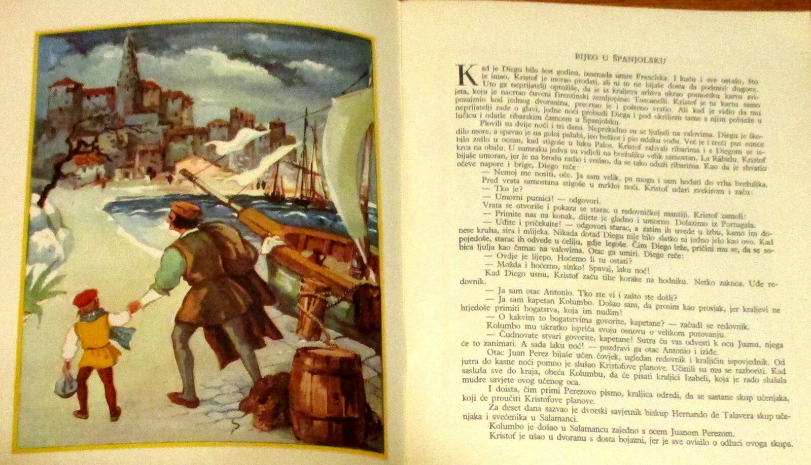Kristof Kolumbo aka Christopher Columbus 1967 Croatian Text 28 Pages