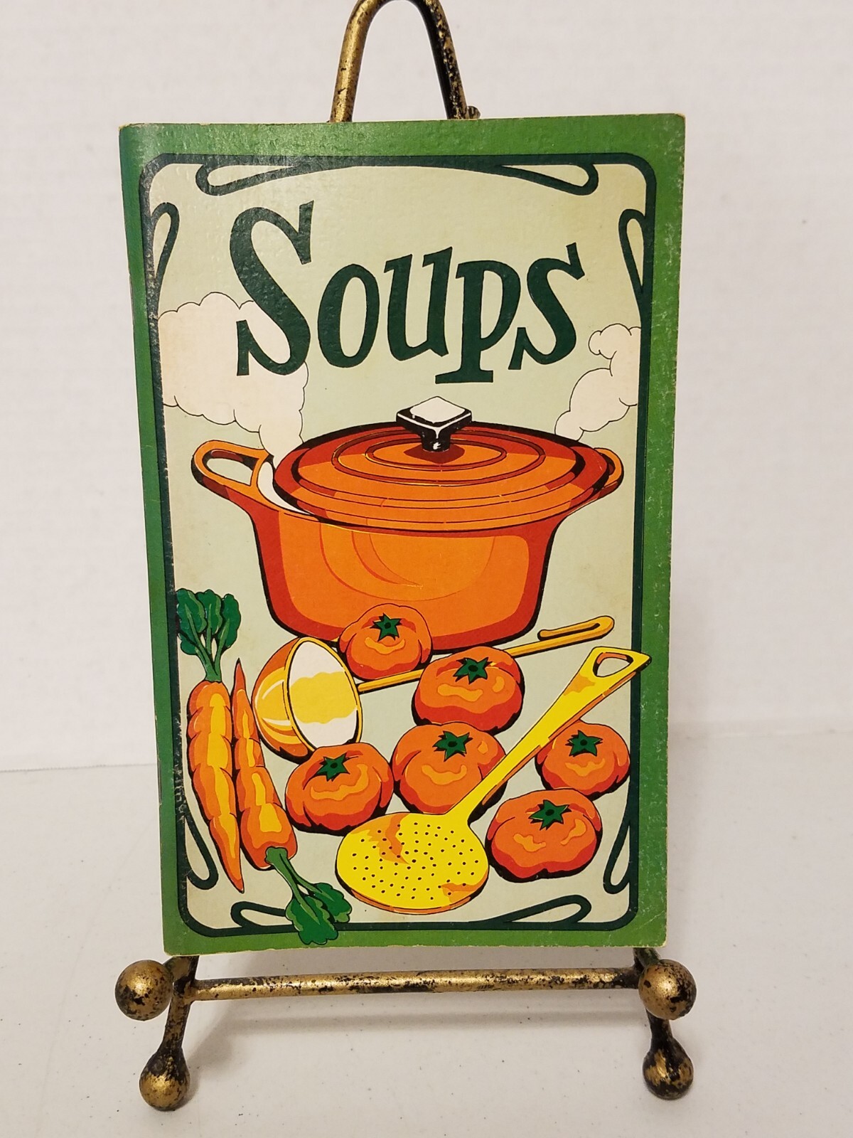 Soups by Irena Chalmers, Drawings by Bob Penny Vtg Cookbook Potpourri Press 1975