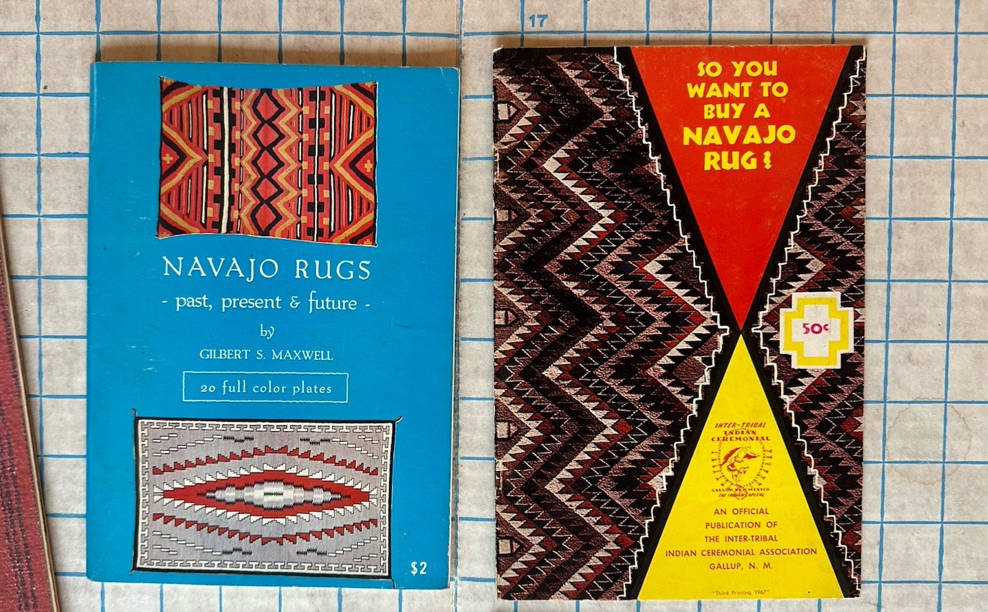 Patterns and Sources of Navajo Basket Weaving Posts Rugs Navajo Appraisal 1960s