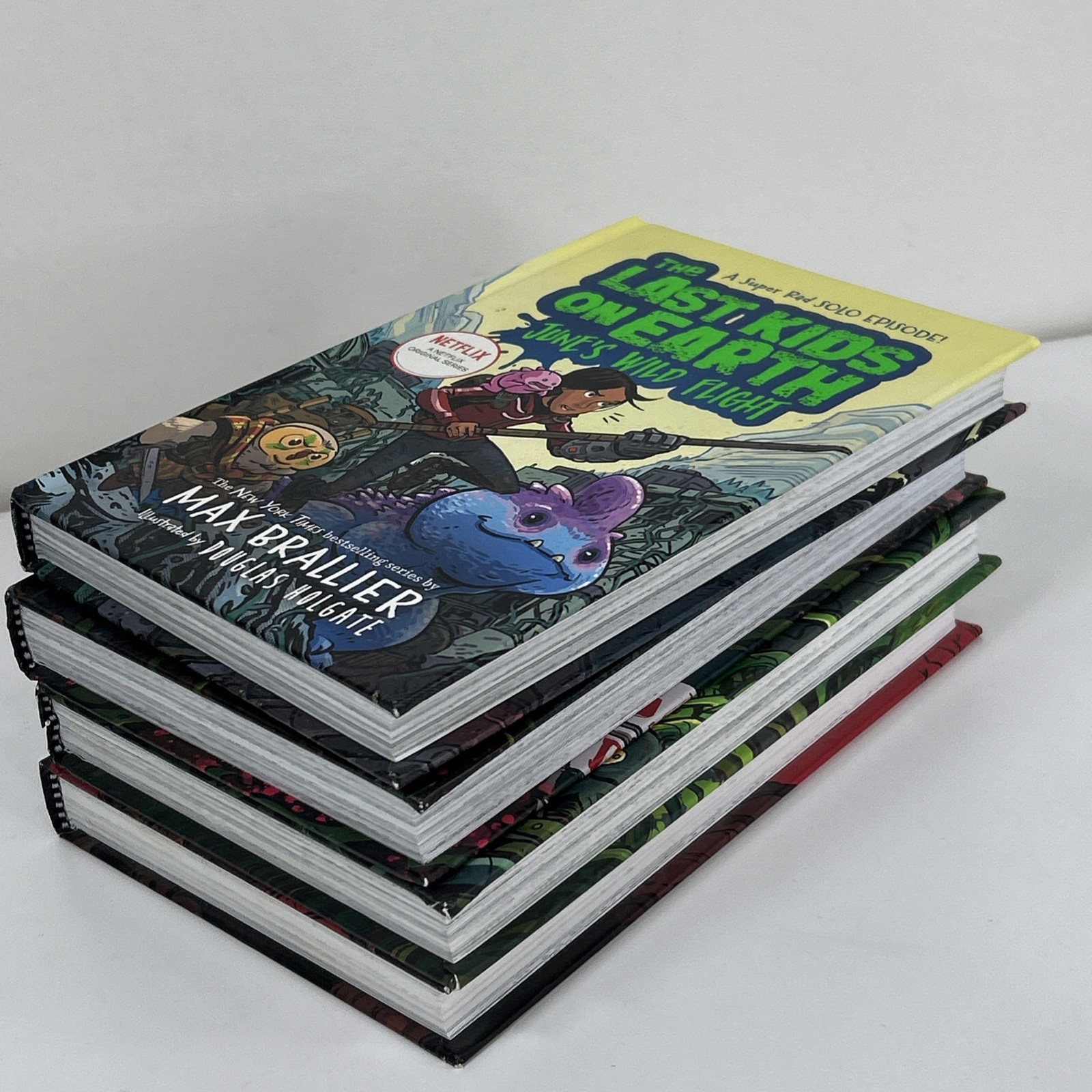 4 The Last Kids on Earth Series Book Set Hardcover Netflix Series Illustrated