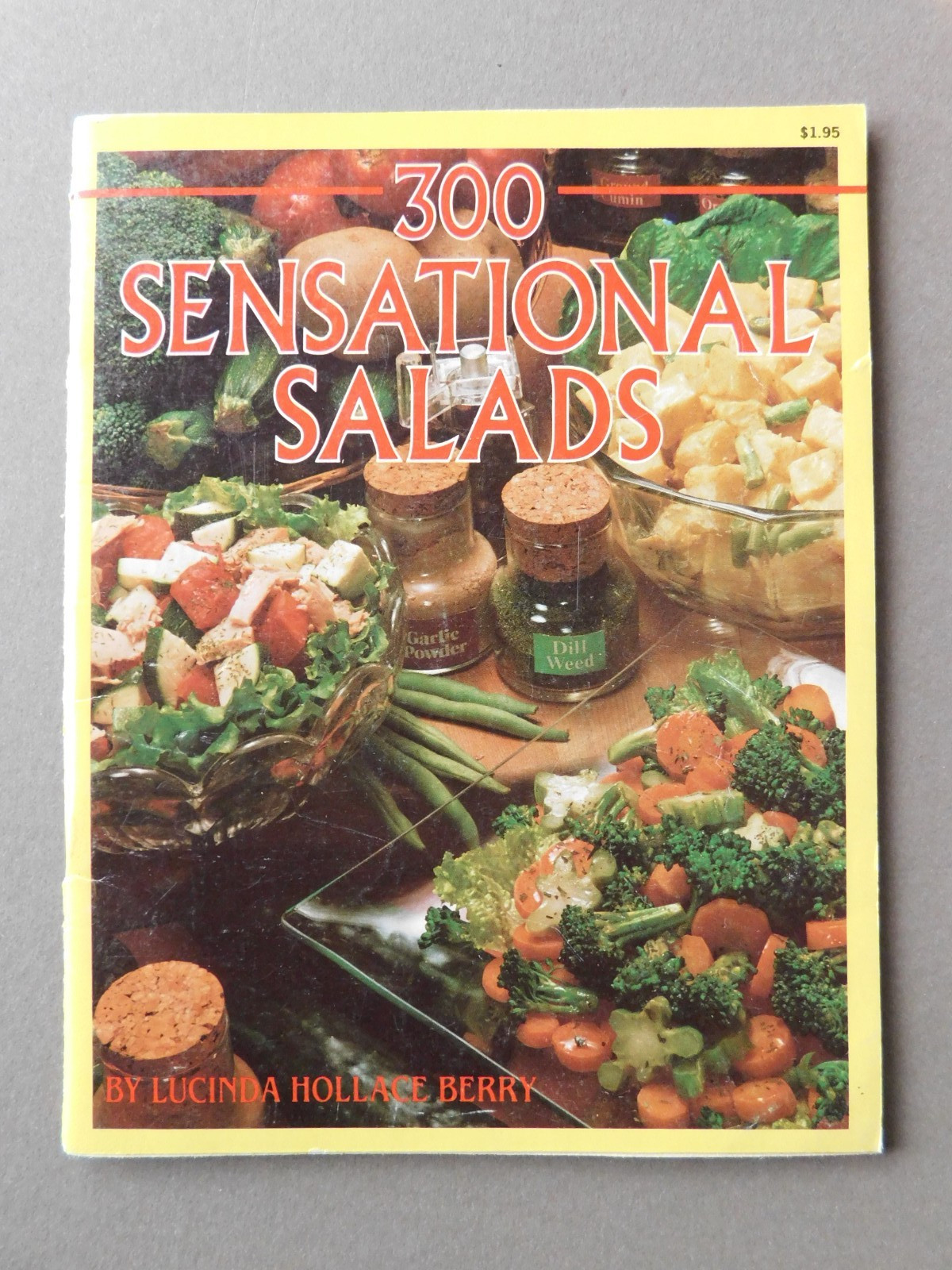 300 Sensational Salads – by Lucinda Berry – 1982 Recipe Booklet cookbook