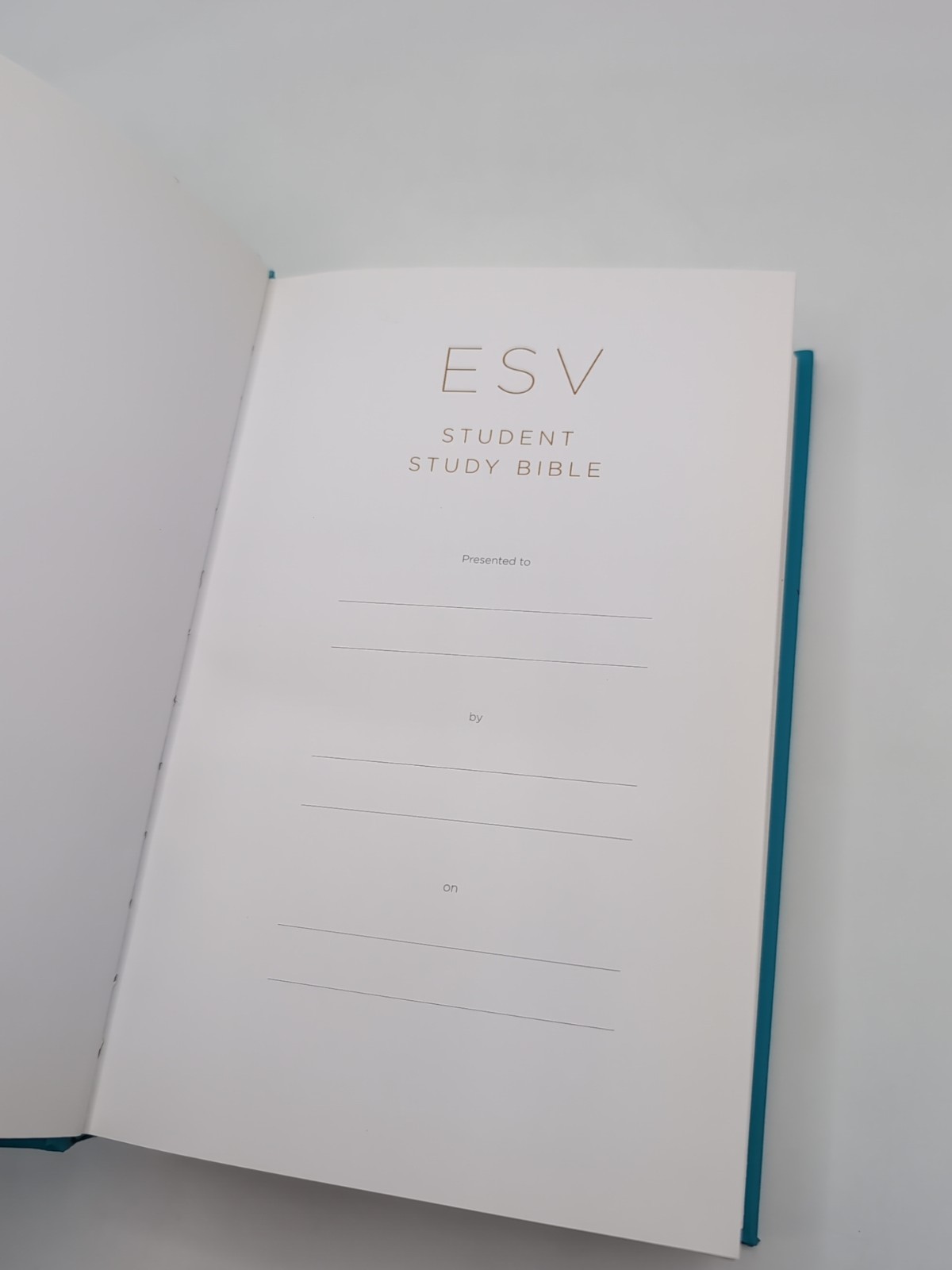 ESV Student Study Bible (Hardcover, Blue) by Esv Esv Bibles (2015, Trade…