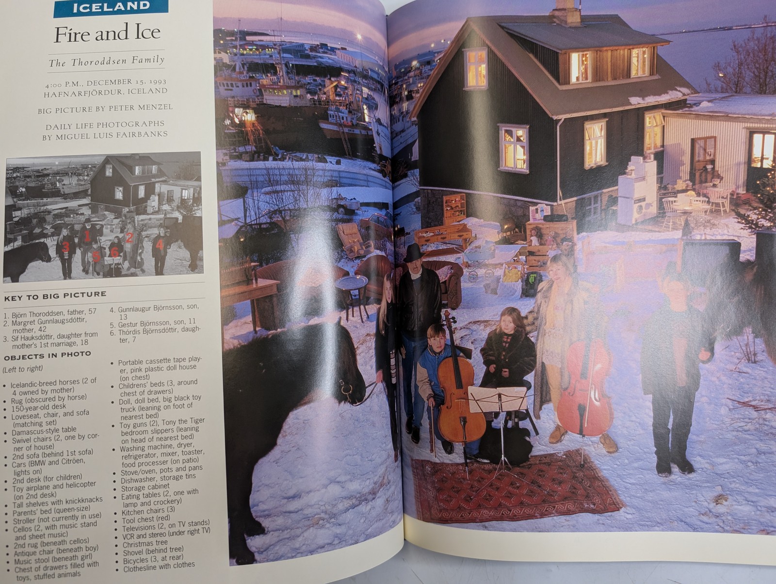Material World A Global Family Portrait Book Peter Menzel Photography Families