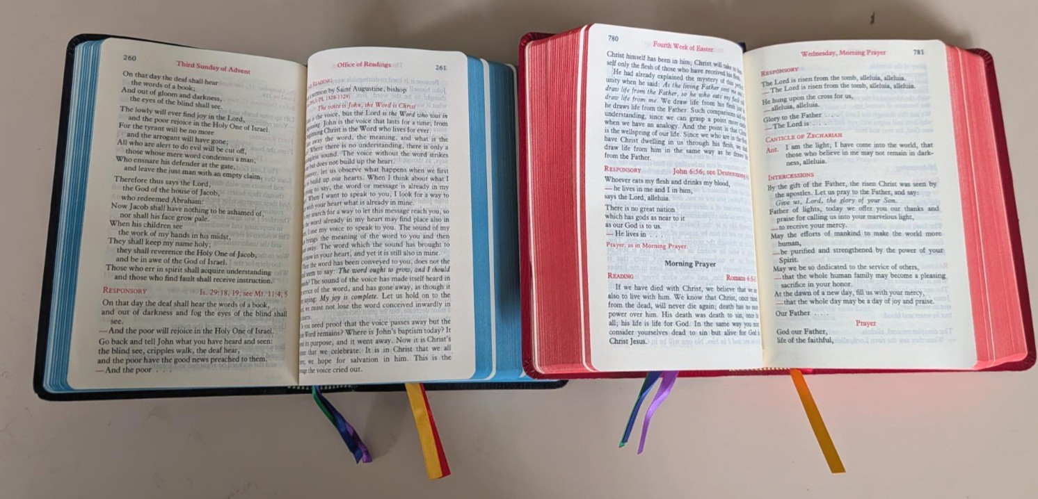 The Liturgy of the Hours Volume II -Advent and Christmas & Lent and Easter, LB
