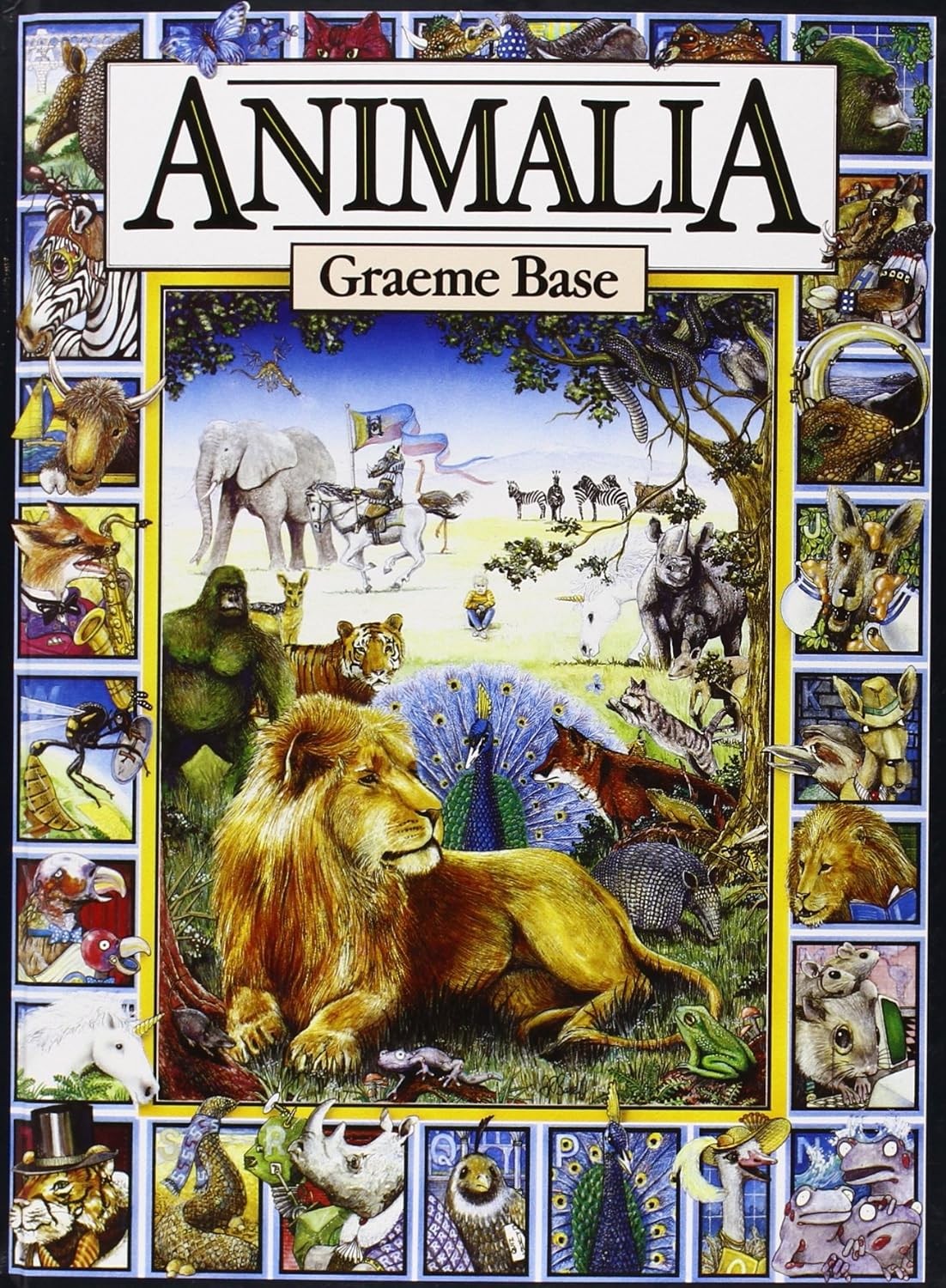 Animalia MIDI: A Picture Book Hardcover by Graeme Base