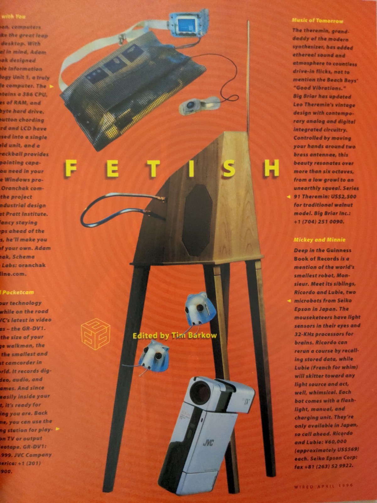 April 1996 WIRED Magazine SHERRY TURKLE, SEX, LIES AND AVATARS