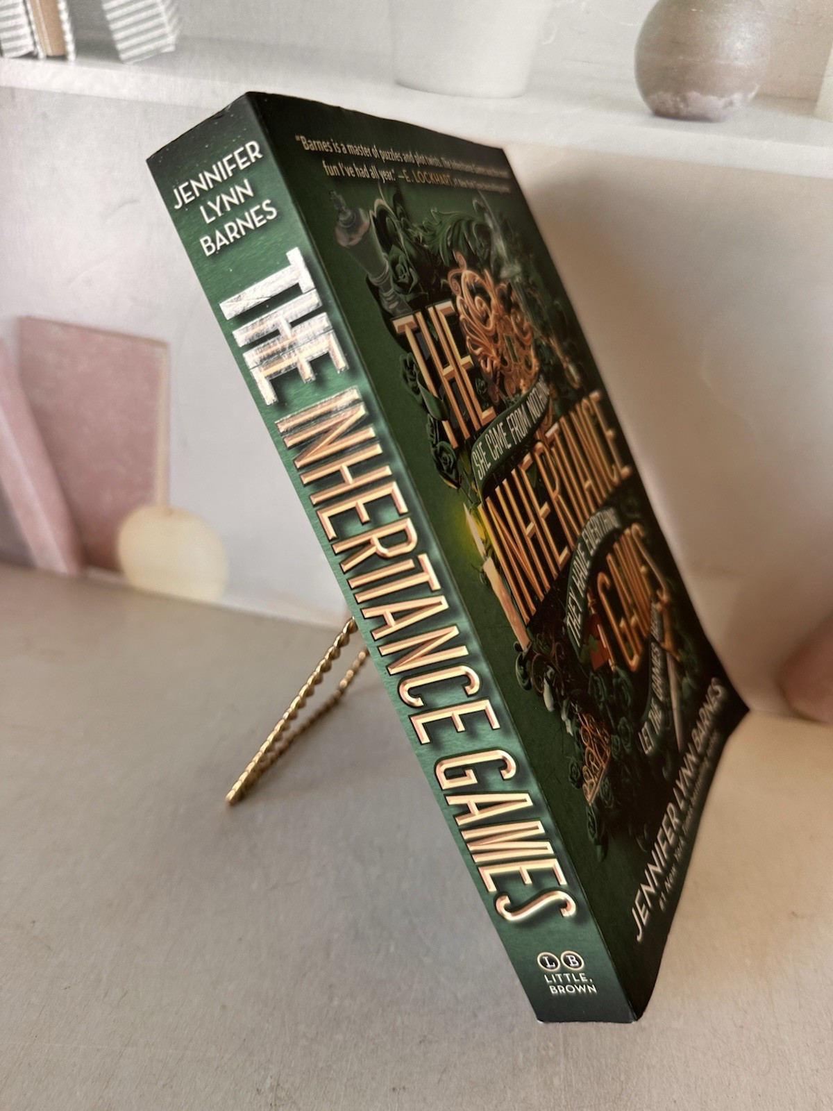 The Inheritance Games – Paperback By Barnes, Jennifer Lynn – GOOD