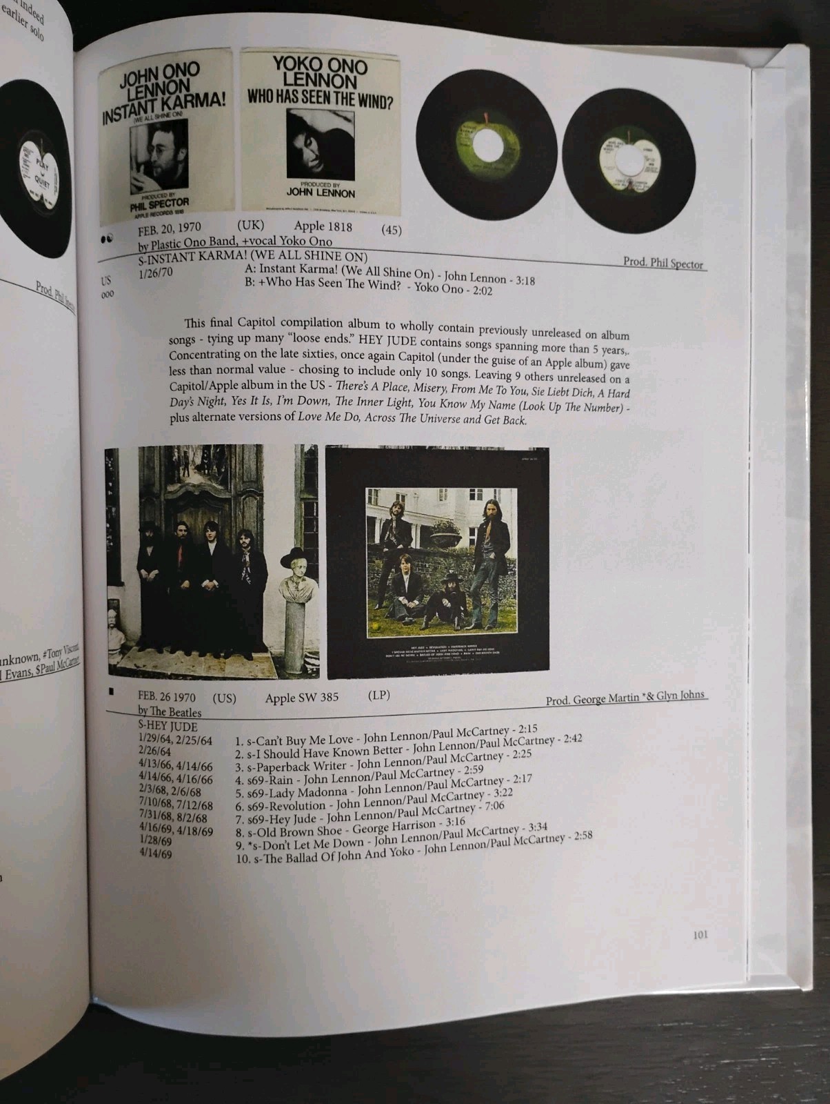 Beatles Discography Volume 1 Stephen Donnelly HARDCOVER Revised Edition 2017