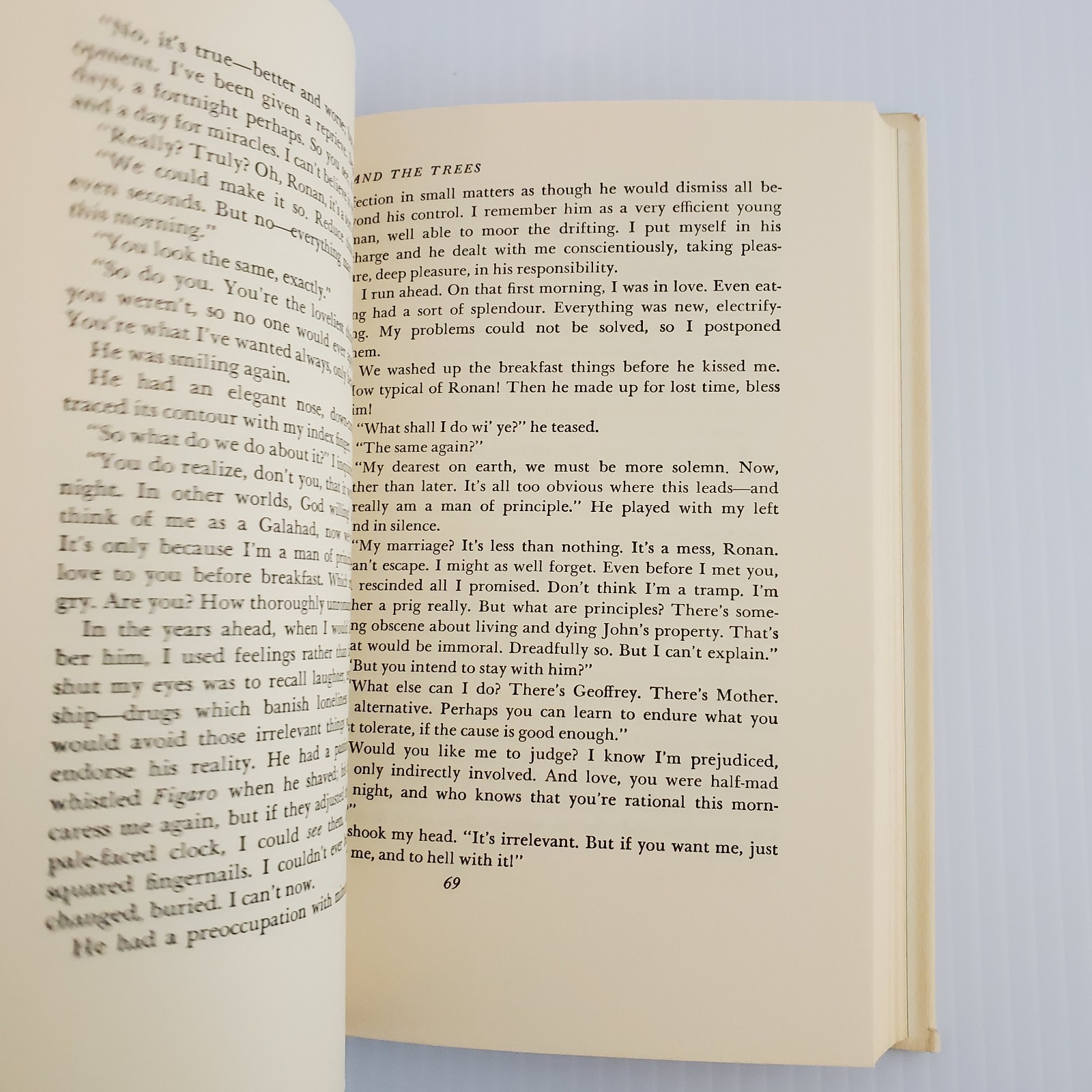 The Wood and The Trees by Mary Elgin 1967 1st Ed 3rd Print Hardcover DJ