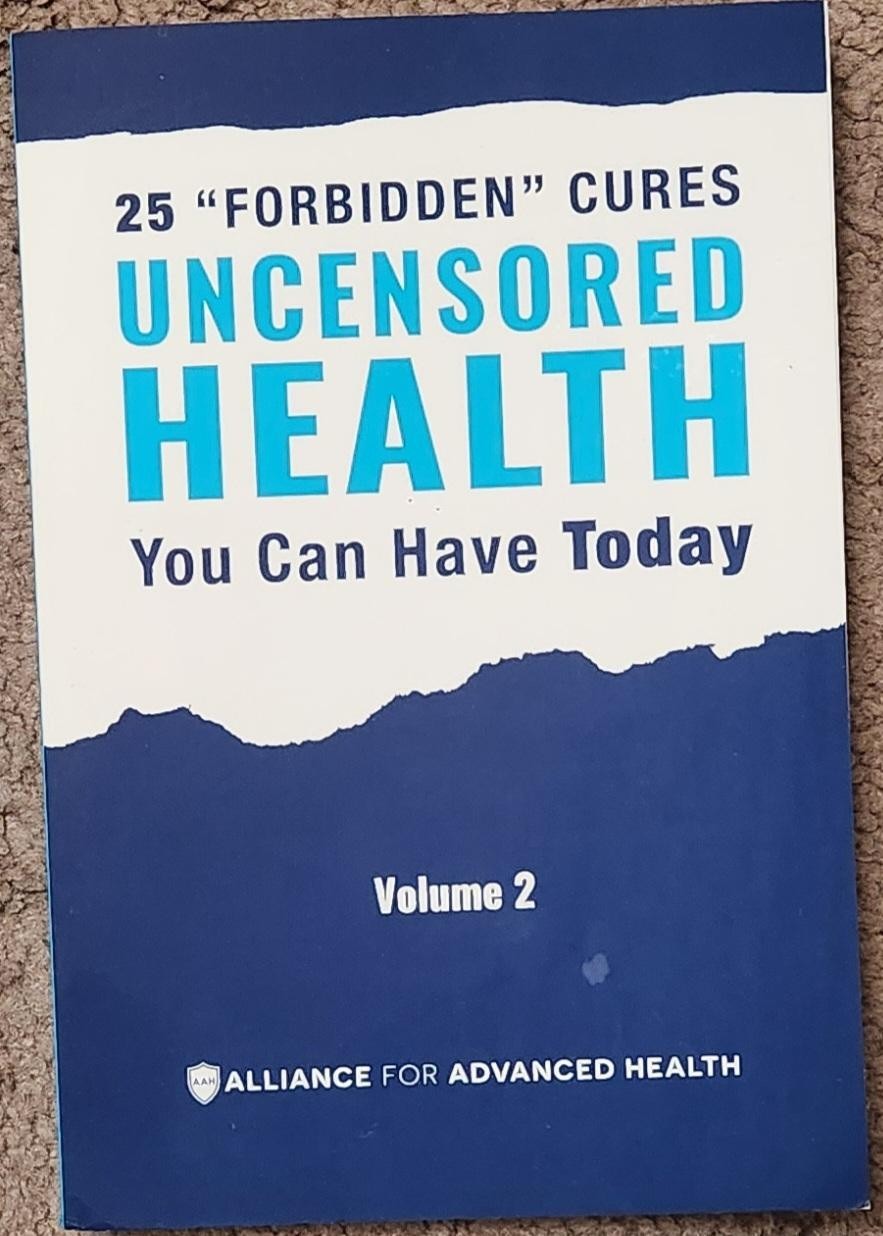 25 “Forbidden” Cures-Uncensored Health-You Can Have Today-Volume 2-Paperback-New