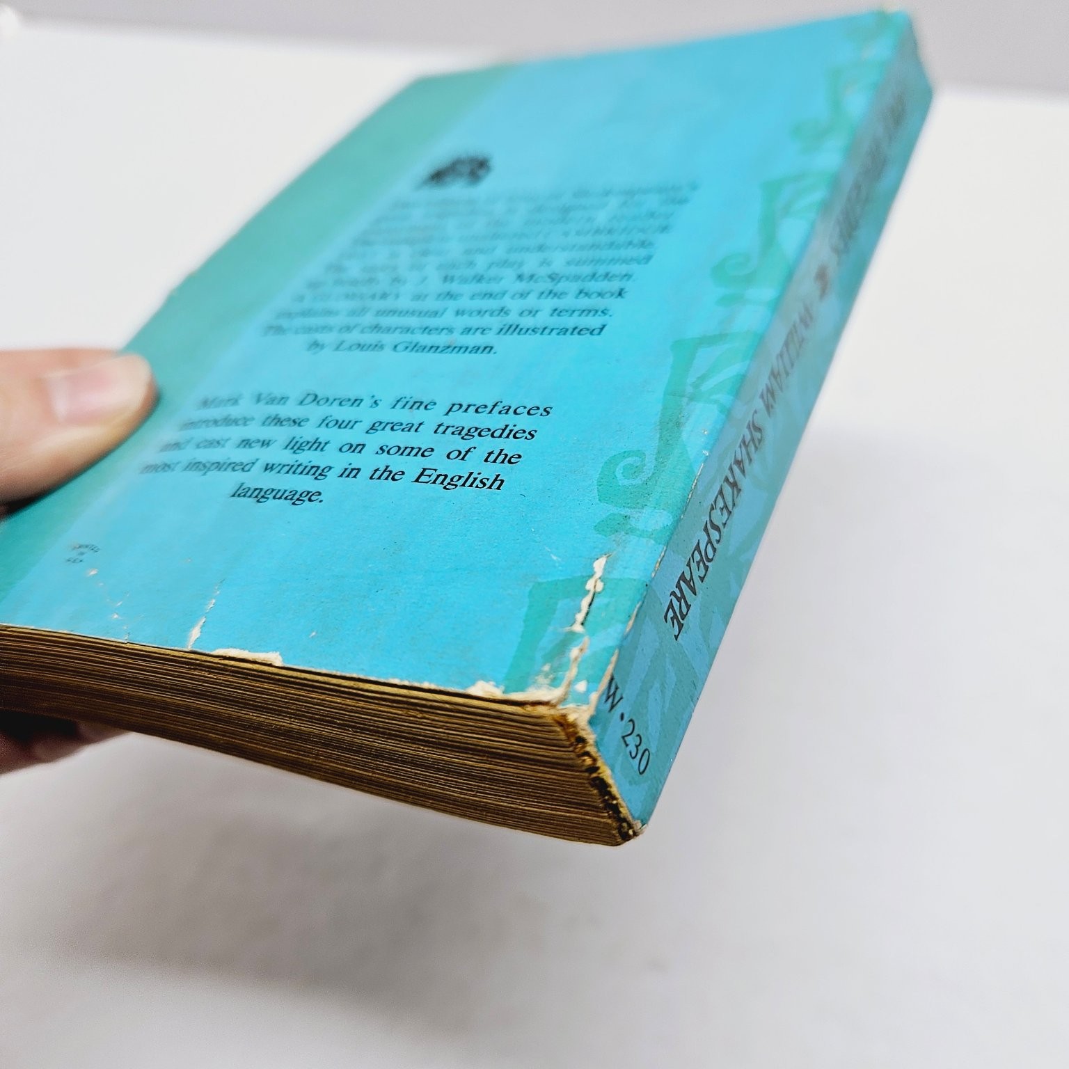 Vintage 1948 William Shakespeare Four Tragedies Washington Square Press Classic