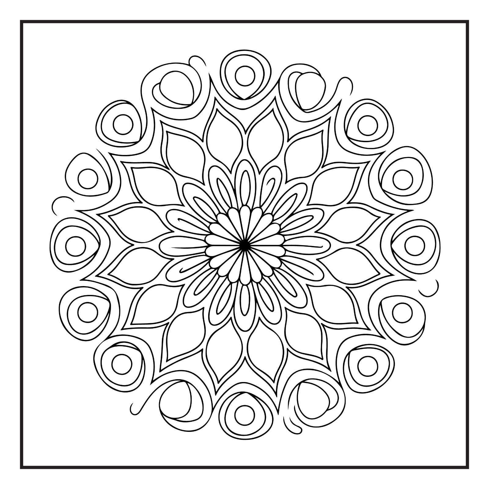 Rockridge Press Mindfulness Mandalas Coloring Book Spiral Bound Coloring Book