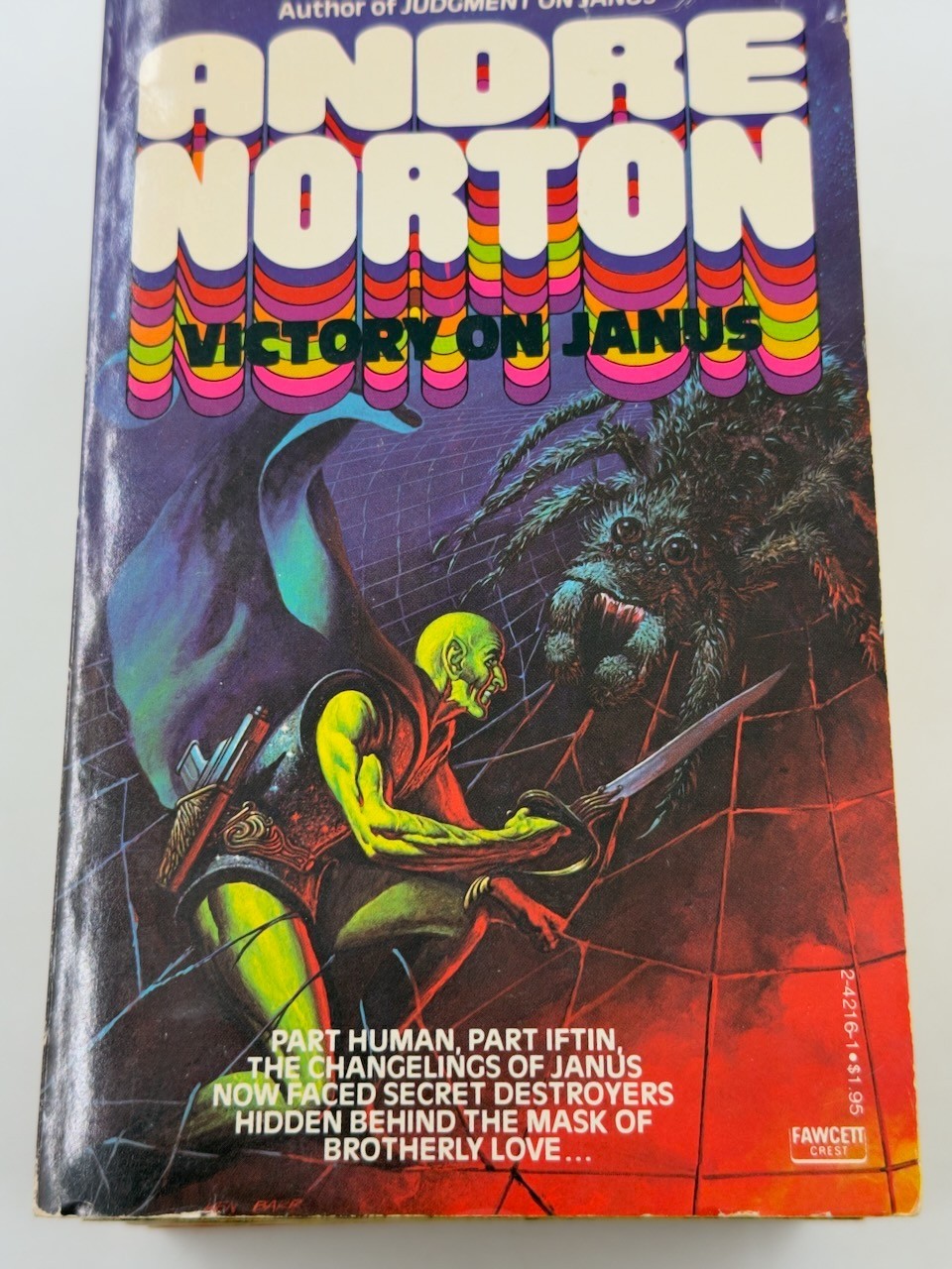 Andre Norton Fawcett Vintage 6 PB Fantasy Lot Various Titles 1970s 1980s