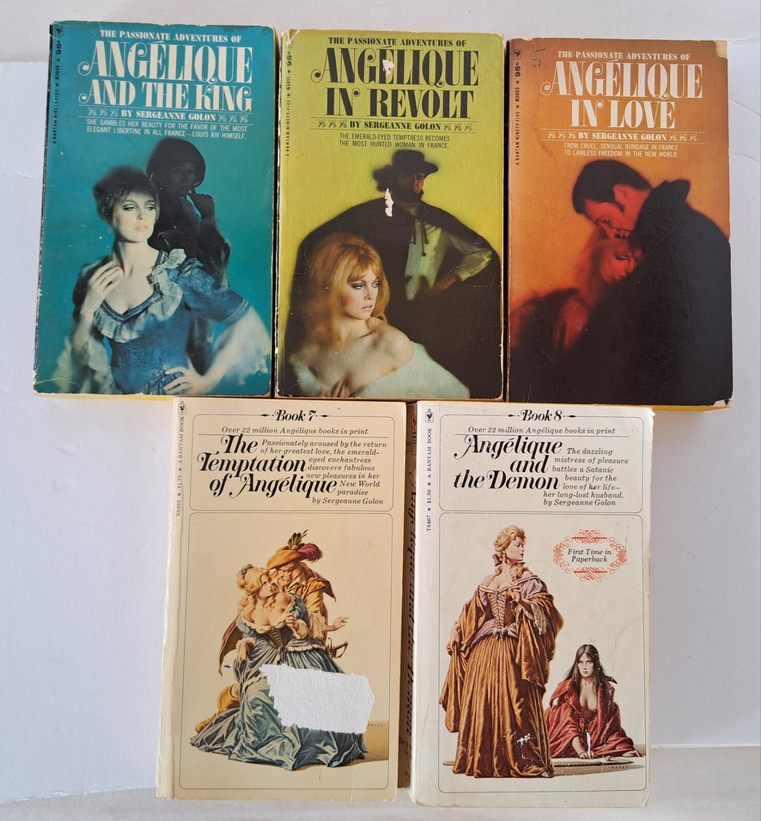 Angelique by Sergeanne Golon Lot – Choose Your Title Complete Your Series or Set
