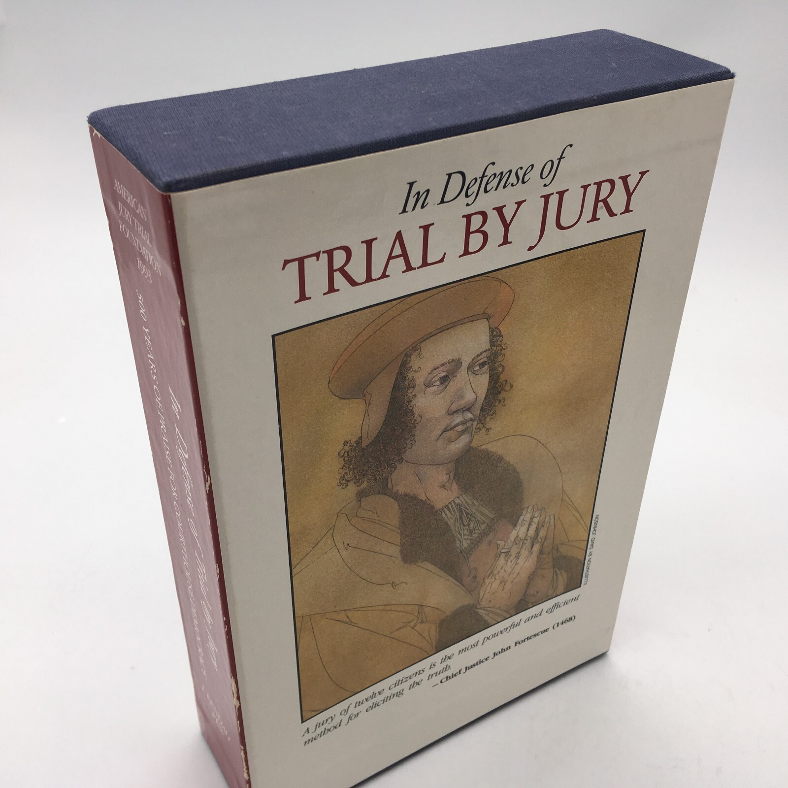 “In Defense of Trial by Jury” Volumes 1 & 2 Softcover Books + Slipcase, Few 1993