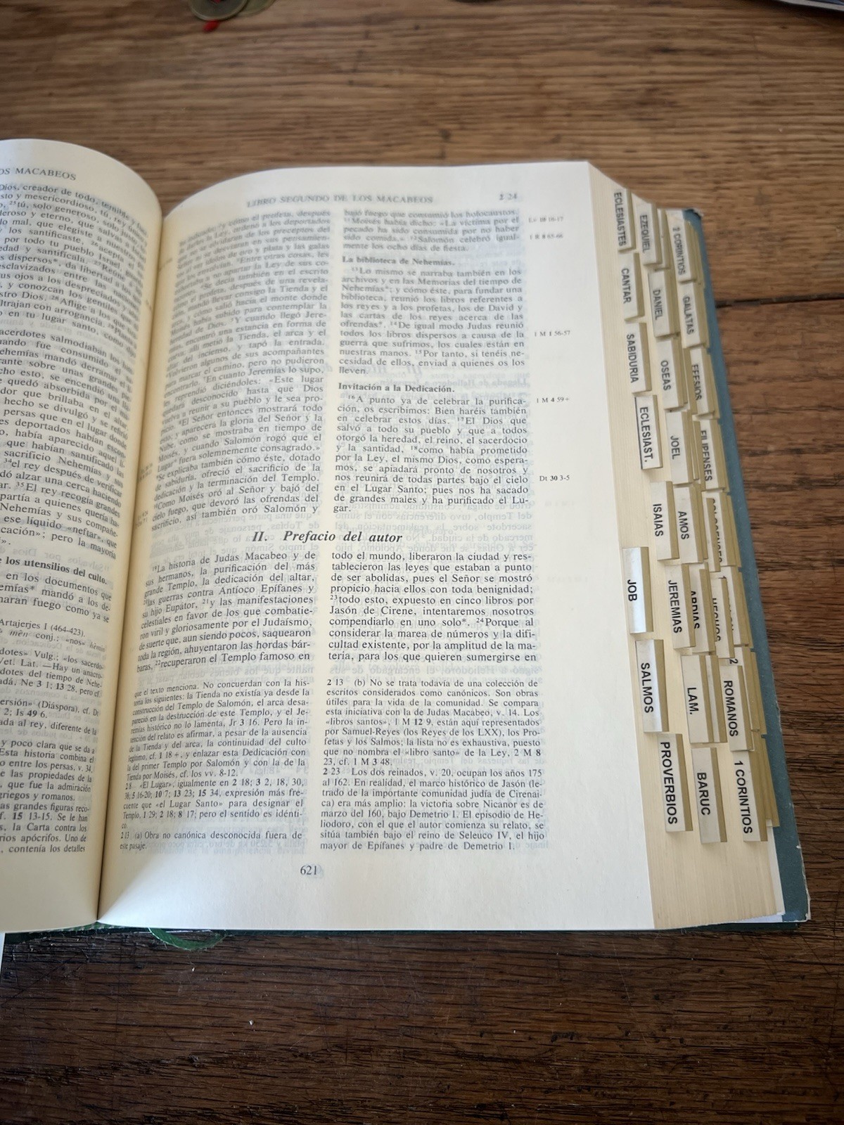 1993 Nueva Biblia de Jerusalen Desclee de Brouwer Bilbao Tapa Dura in Spanish