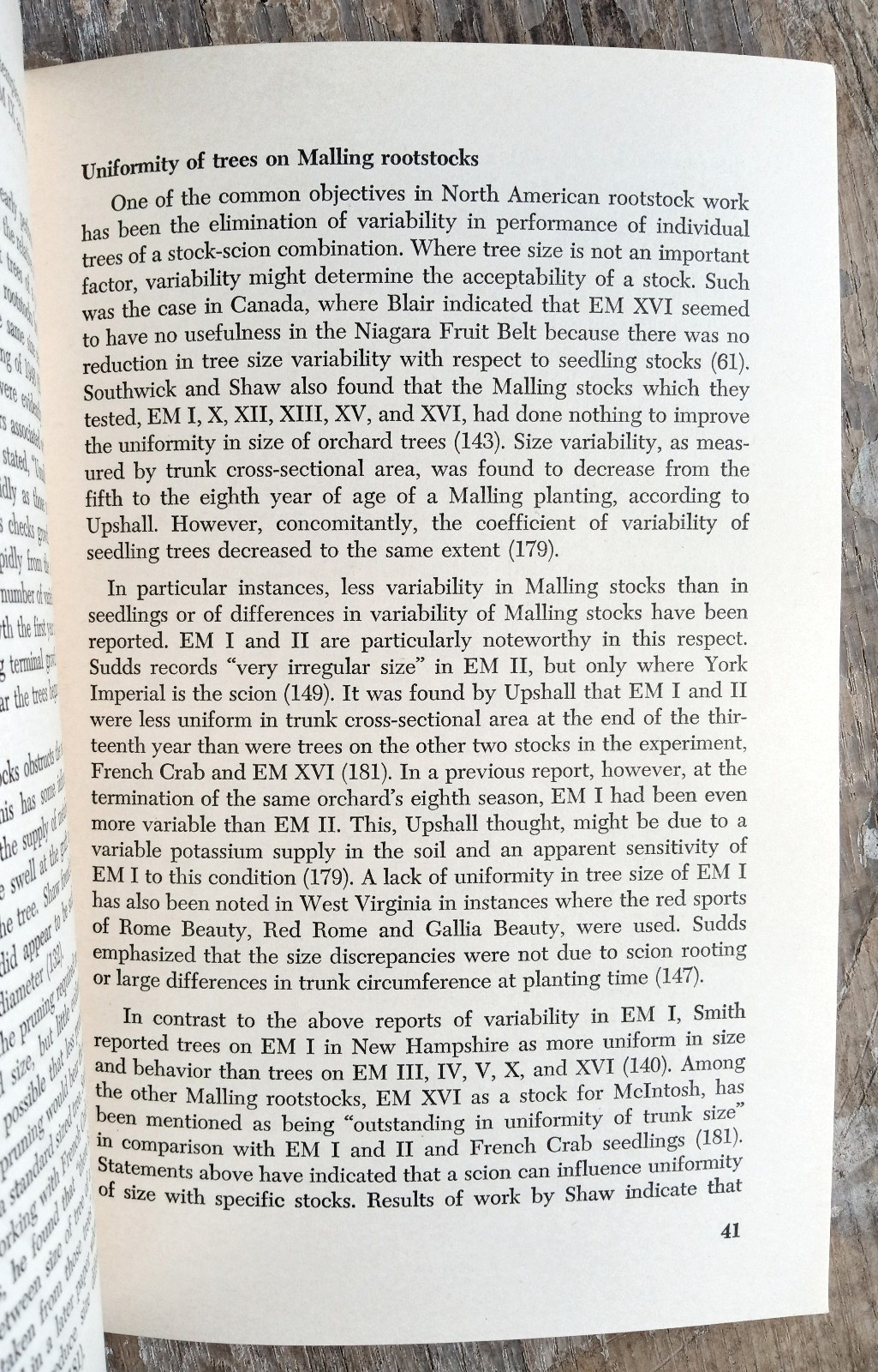 Historical Review Of The Malling Apple Rootstocks In America ~1960~ Michigan 🍎