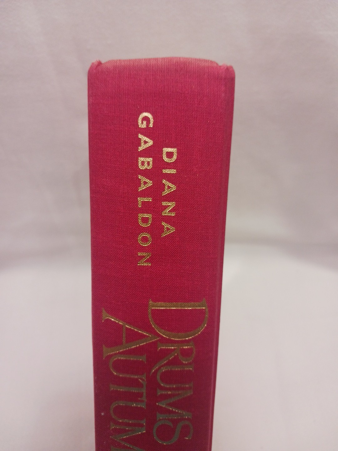 Drums Of Autumn Diana Gabaldon Outlander 1997 HARDCOVER 1st Edition 2nd Print VG