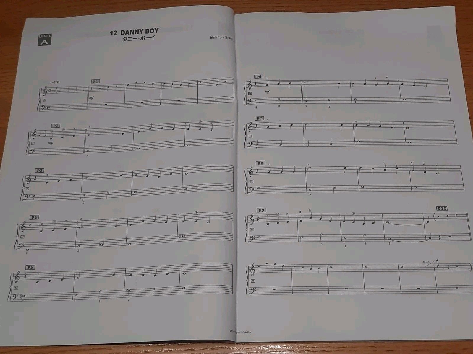 Casio Song Book 07HCOSCOREWLA MA0803-A with 90 Songs 136 Pages