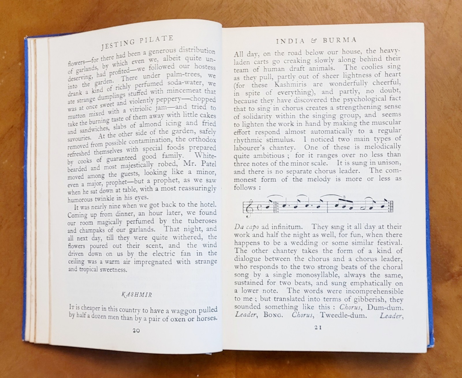 Jesting Pilate by Aldous Huxley, 1930, 1st ed. in the Phoenix Library, 291pages.