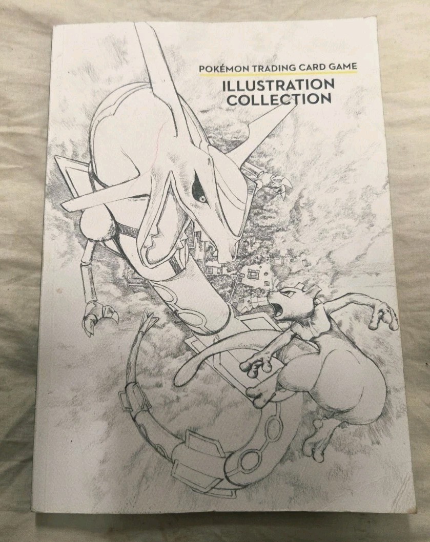 Pokemon Trading Card Game Illustration Collection Art Book (2016 Paperback)