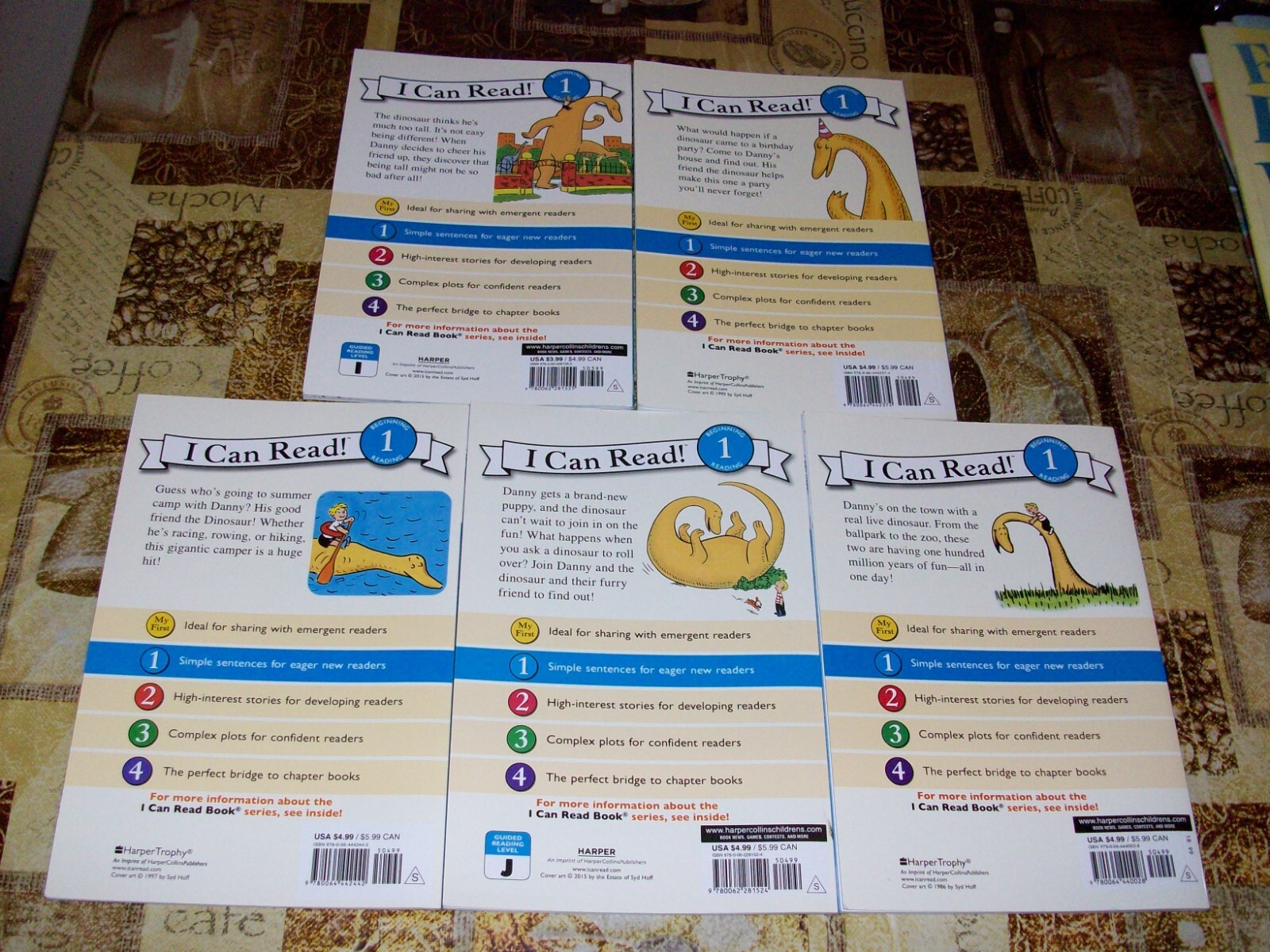 (17) I Can Read Level 1 Ser Danny and the Dinosaur by Syd Hoff (2008, Trade PB)