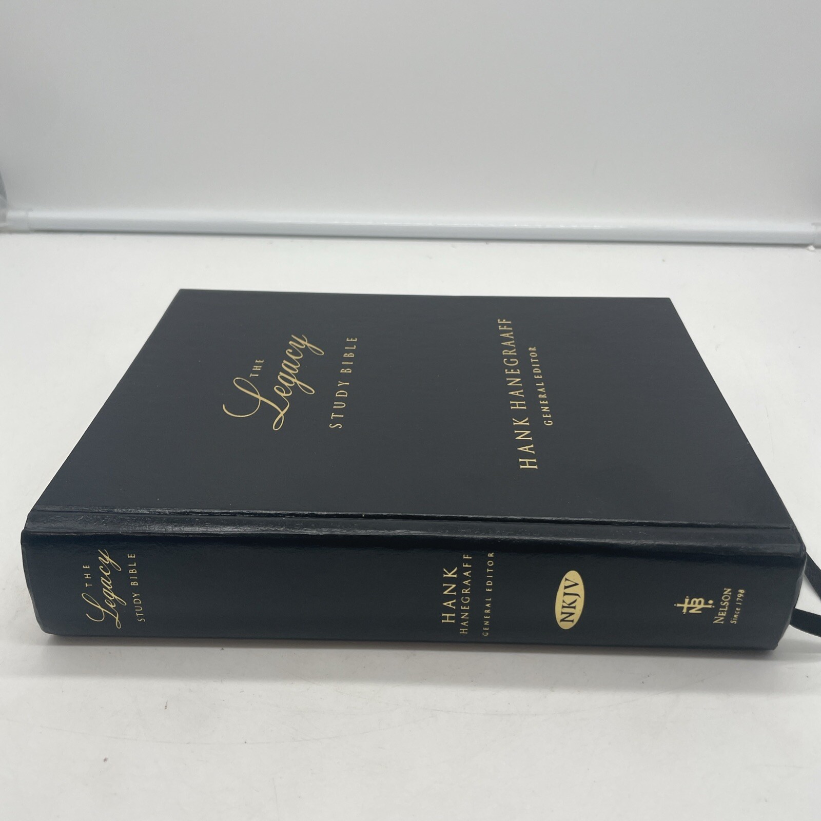 Legacy Study Bible New King Hank Hanegraaff NKJV Black Hardcover 2007