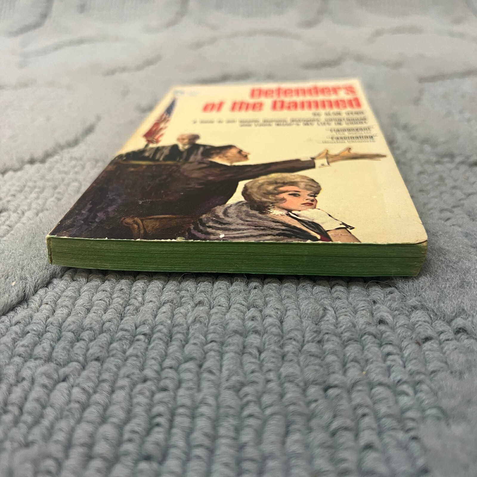 Defenders Of The Damned Legal Thriller Paperback Book by Alan Hynd 1962