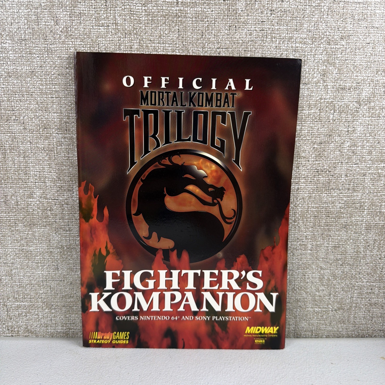 Mortal Kombat Trilogy Fighter’s Kompanion Nintendo 64 N64 Strategy Guide