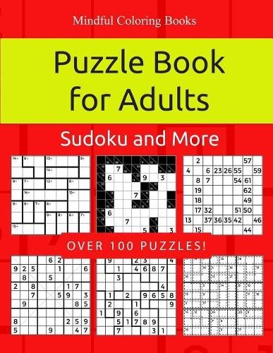 Mindful Coloring Books Puzzle Book for Adults (Paperback)
