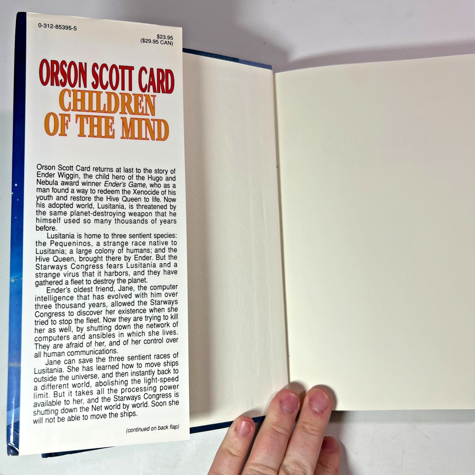 Children of the Mind Orson Scott Card Hardcover 1st Edition Enders Saga
