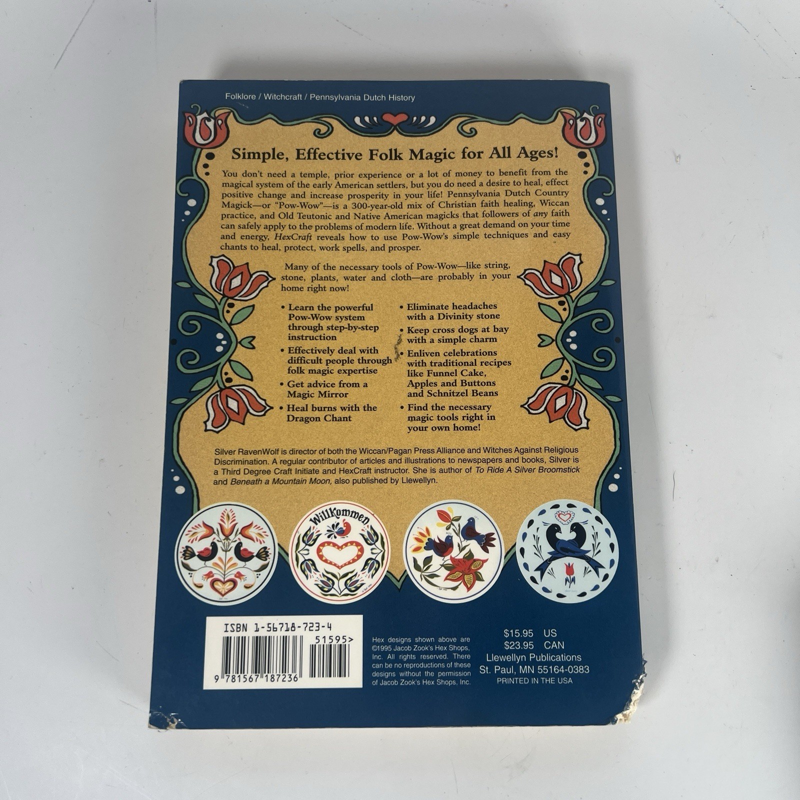 HexCraft: Dutch Country Magick (Llewellyn’s Practical Magick Series) HAS FLAW
